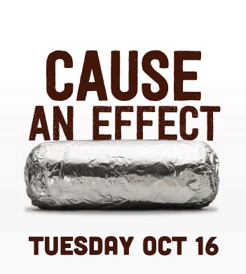 Chipotle Fundraiser – October 16