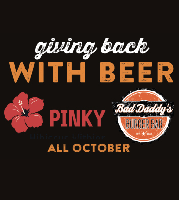Giving Back with Beer – All October at Bad Daddy’s